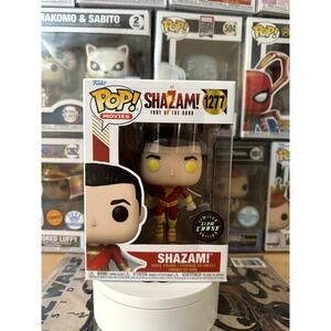 Funko Pop Movies #1277 Shazam! Fury Of The Gods Limited Edition Glow Chase GITD